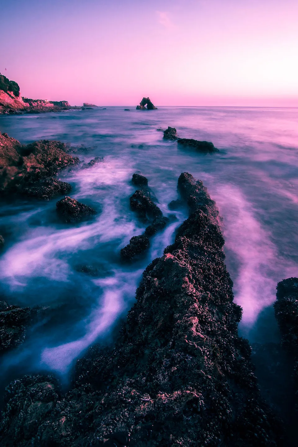 Little Corona seascape — limited edition fine art displayed in luxury interior, Joseph Barber Photography