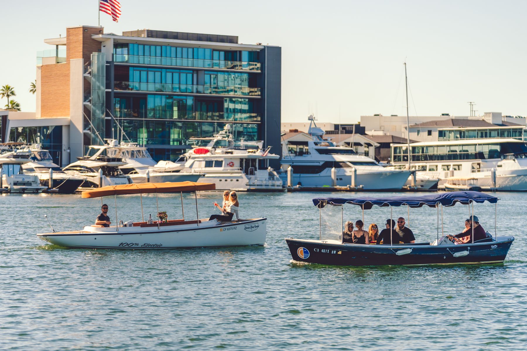 Lido Electric Boat Company — commercial shoot Newport Beach CA