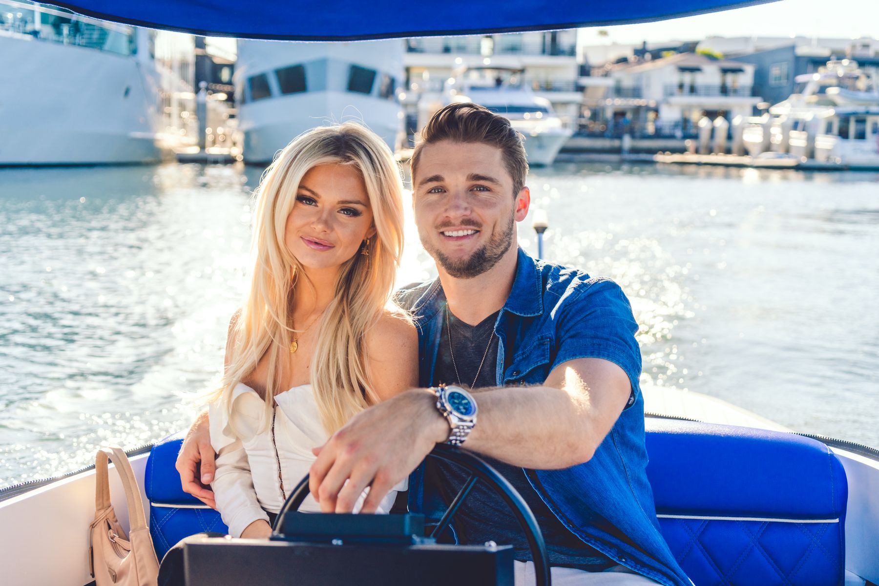 Lido Boats — luxury brand photography Newport Beach California