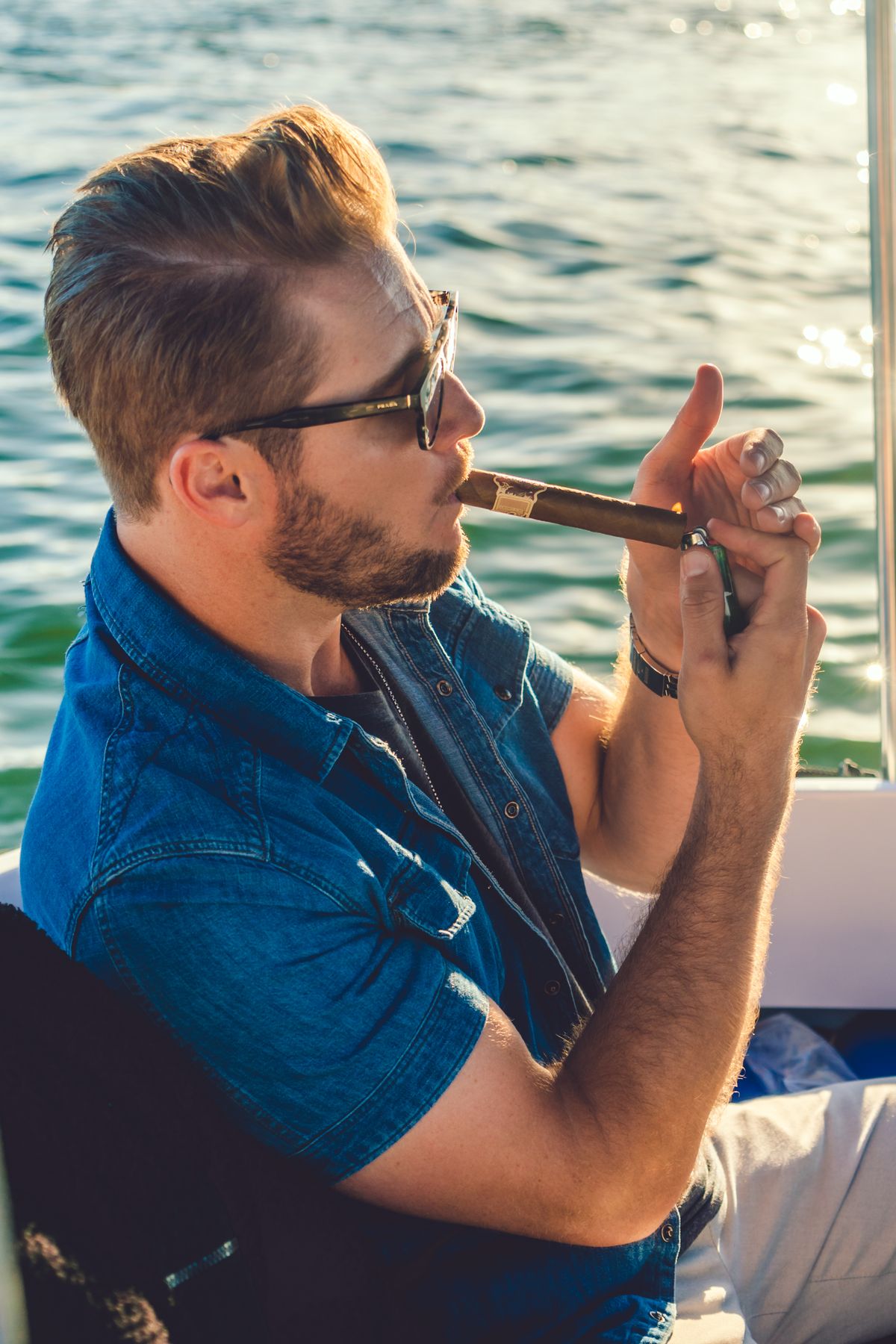Lido Electric Boat — lifestyle photography Newport Beach California