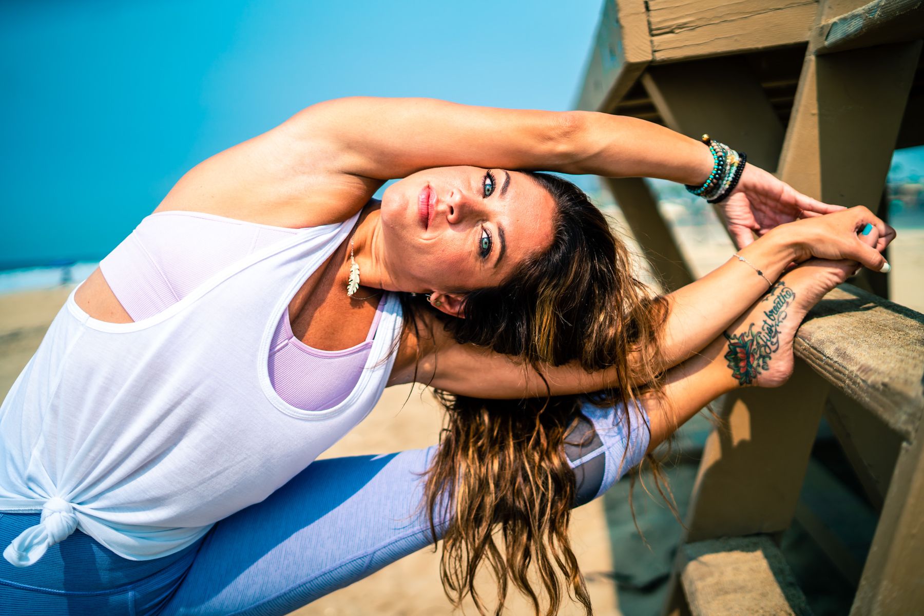 Nicki Yoga — brand story photography Newport Beach California