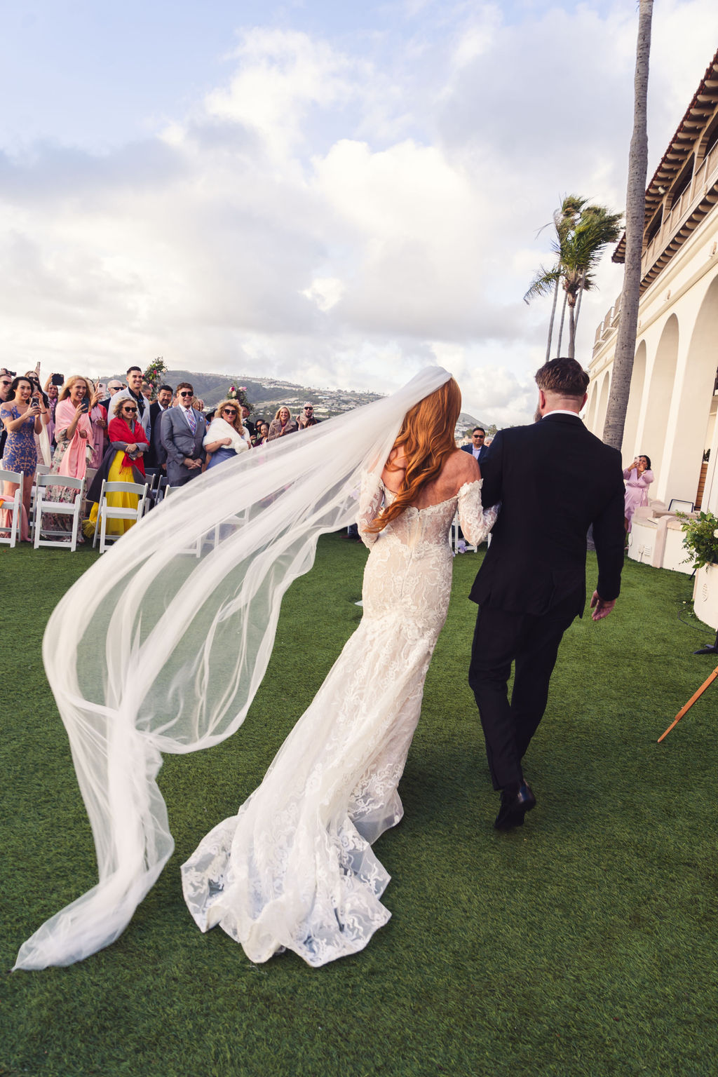 Bride approaching ceremony — Joseph Barber Photography